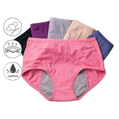 💕Limited Sale - BUY 2 GET 1 FREE💕2025 New Upgrade High Waist Leak Proof Panties